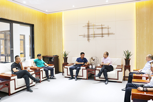 居然之家河北省分公司领导一行莅临道尔门窗科技考察交流，共绘合作新篇章